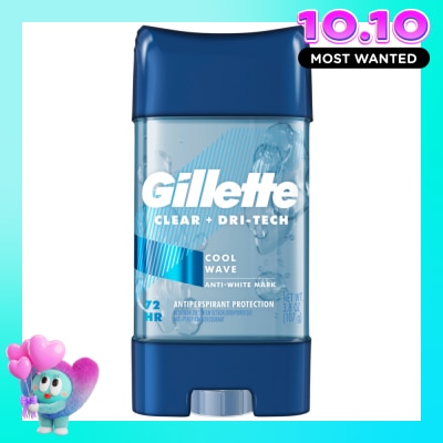 GILLETTE Cool Wave Clear Gel 107g image