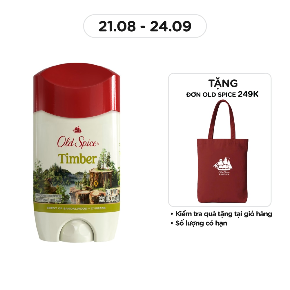 Timber With Sandalwood Anti-Perspirant Deo Stick 73g