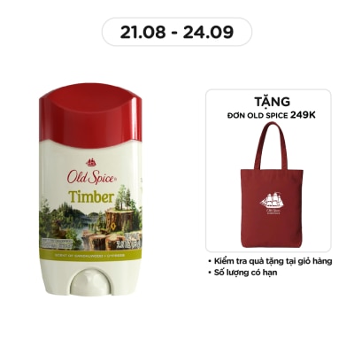 OLD SPICE Sáp Khử Mùi Old Spice Timber Hương Gỗ Đàn Hương 73g