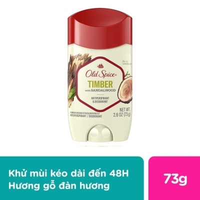 OLD SPICE Sáp Khử Mùi Old Spice Timber Hương Gỗ Đàn Hương 73g