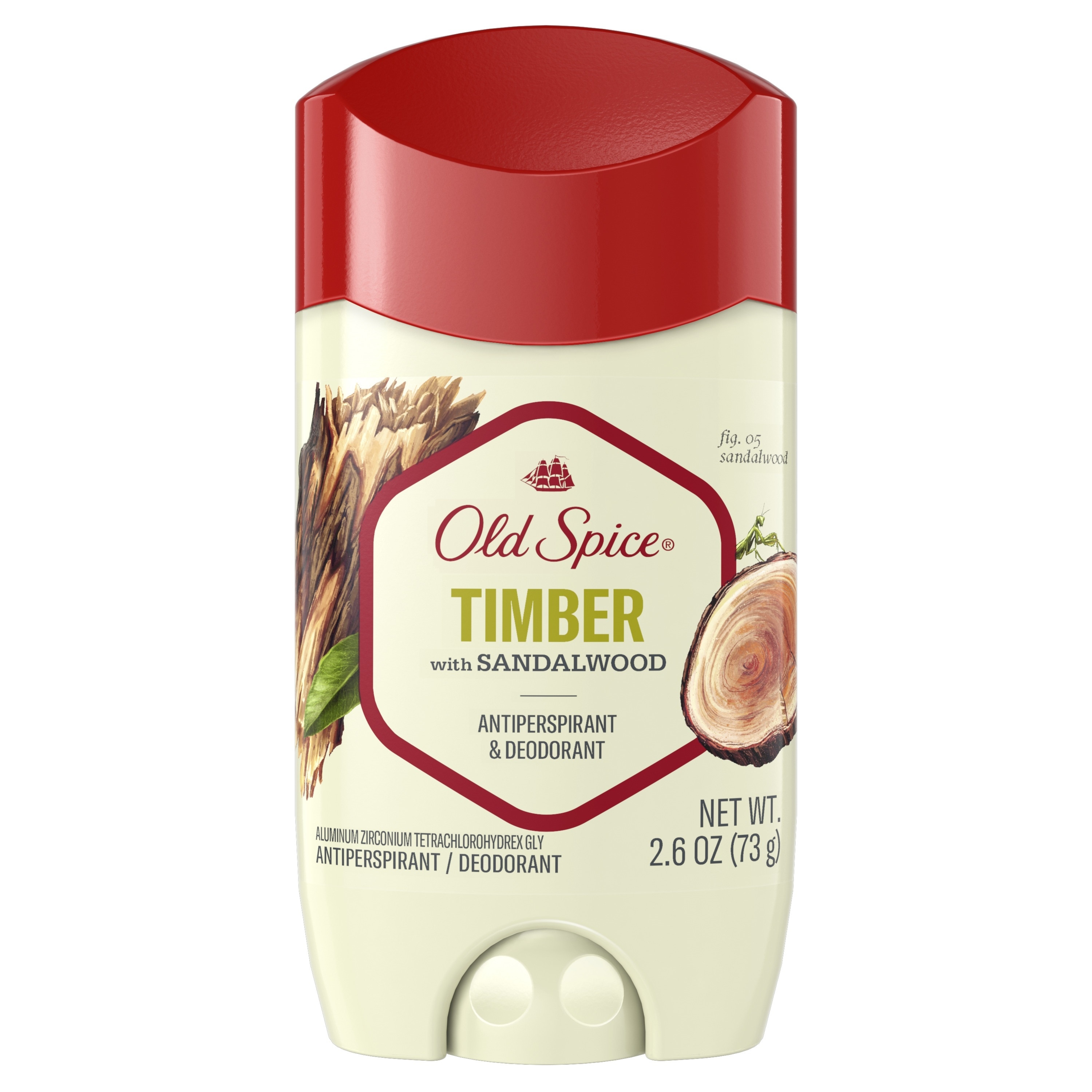 Sáp Khử Mùi Old Spice Timber Hương Gỗ Đàn Hương 73g