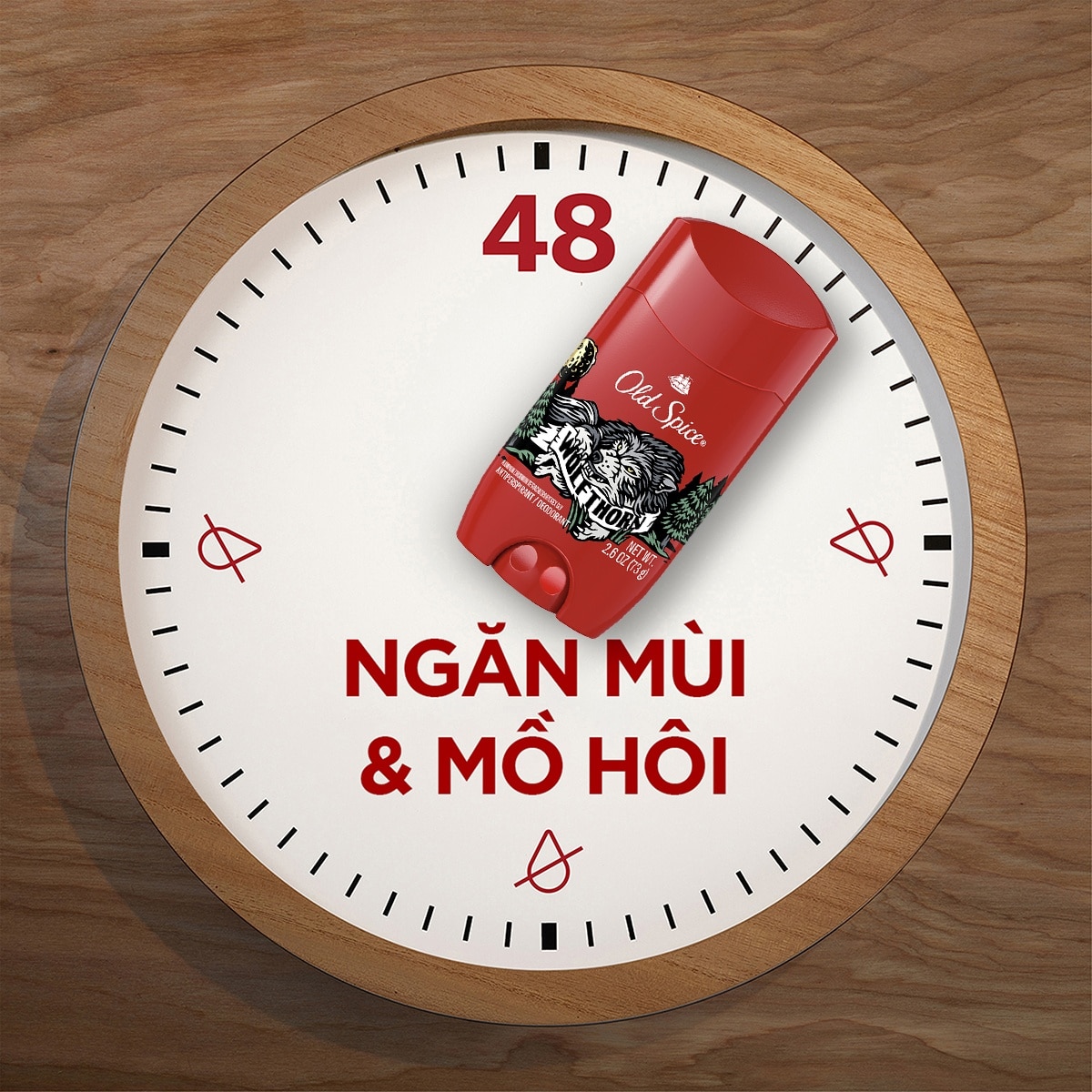 Sáp Khử Mùi Old Spice Wolfthorn 73g