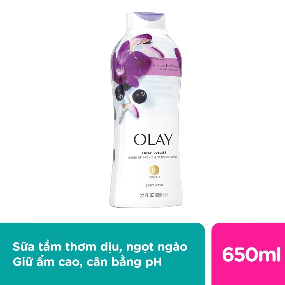 Soothing Orchid & Black Currant Body Wash 650ml