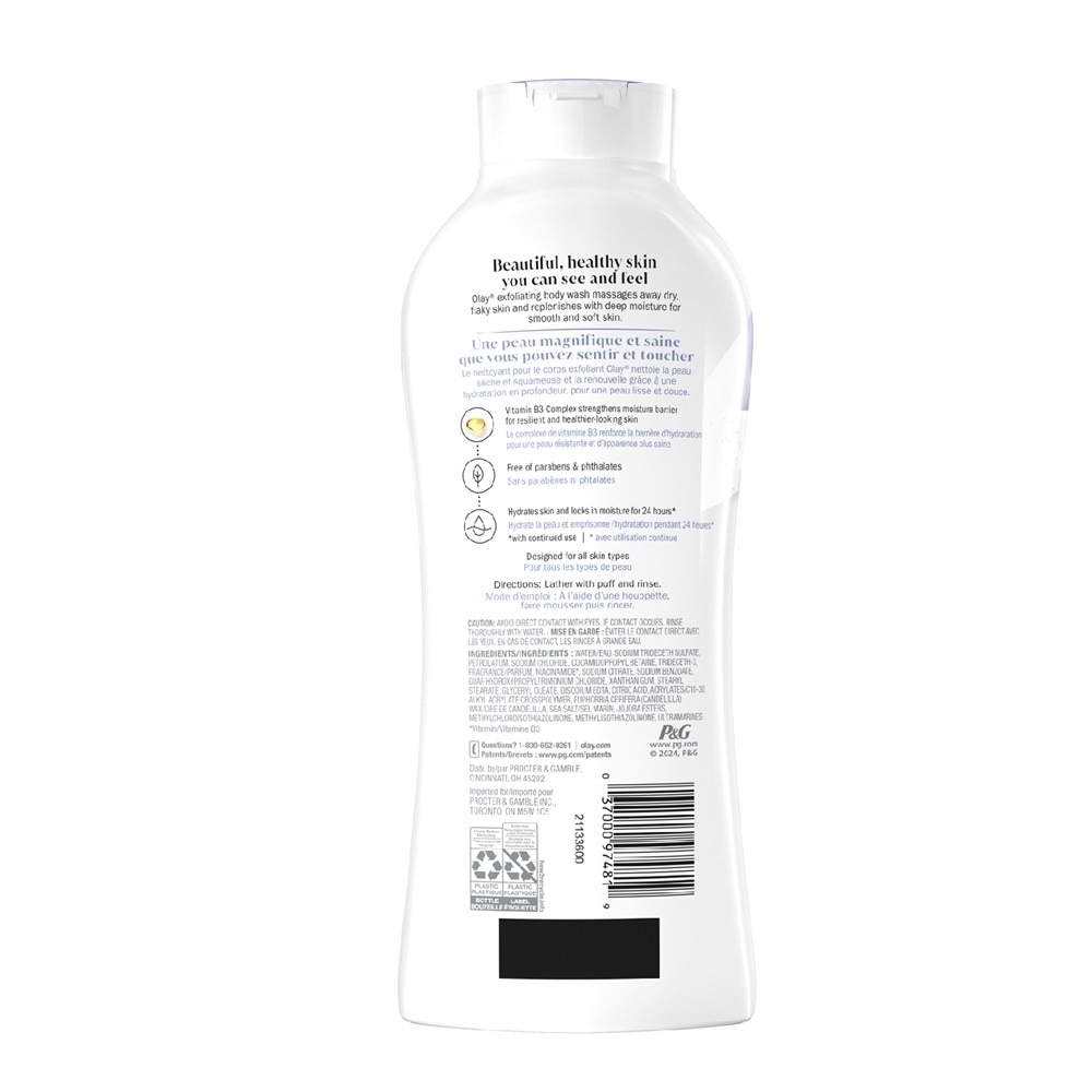 Exfoliating Moisture Sea Salts Body Wash 650ml