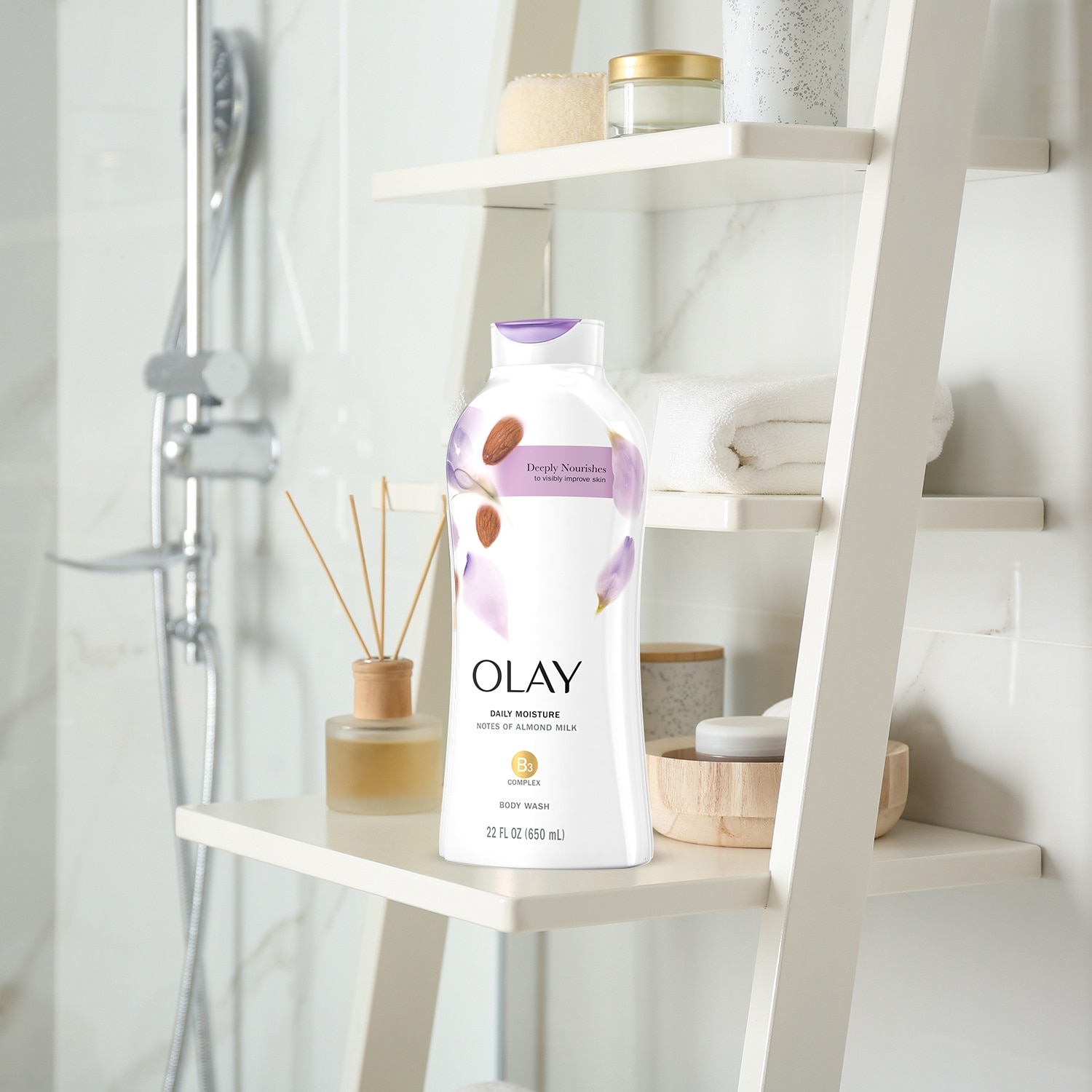 Hydrating Clean Almond Milk Body Wash 650ml