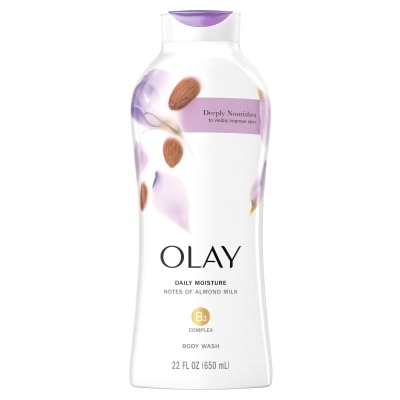 OLAY Sữa Tắm Olay Hydrating Clean Almond Milk Dưỡng Ẩm Sữa Hạnh Nhân 650ml