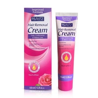 BEAUTY FORMULAS Hair Removal Cream Touch Of Rose 100ml