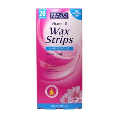 BEAUTY FORMULAS Cold Wax Strips 20's