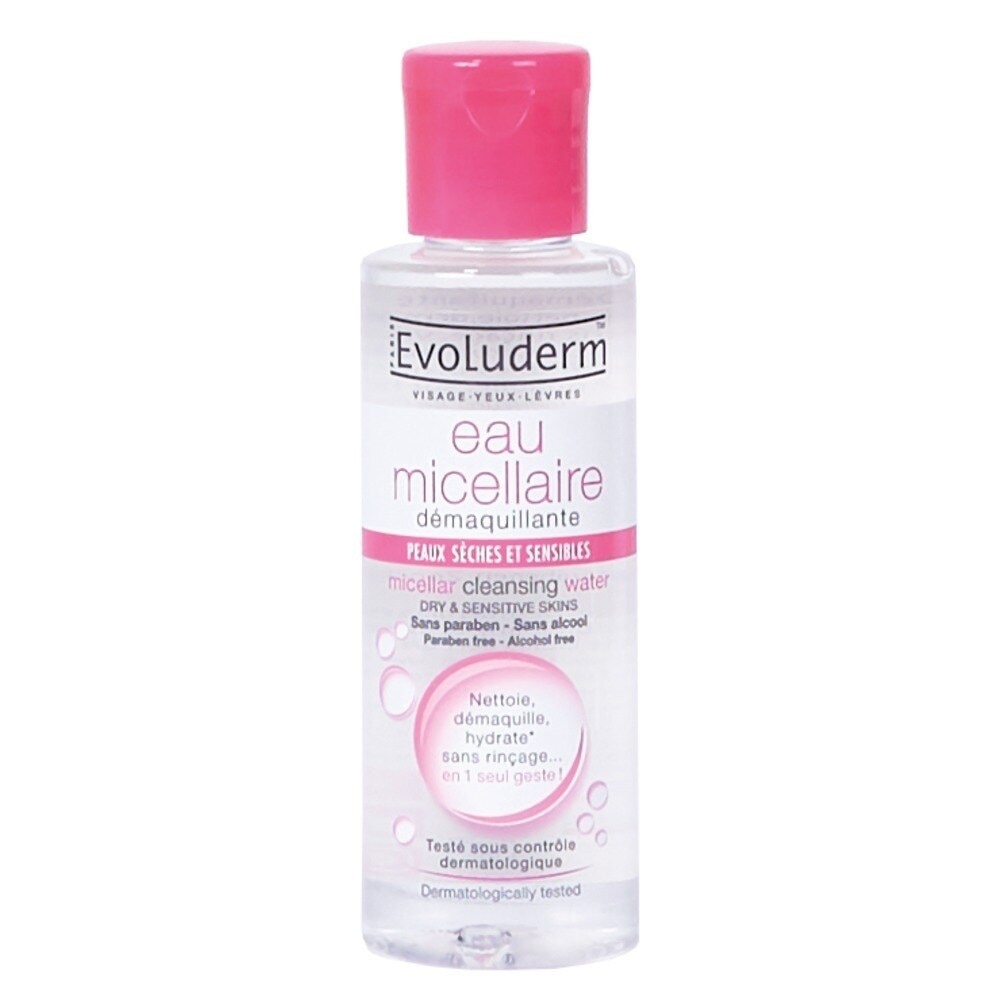 Micellar Cleansing Water, Dry & Sensitive Skin 100ml