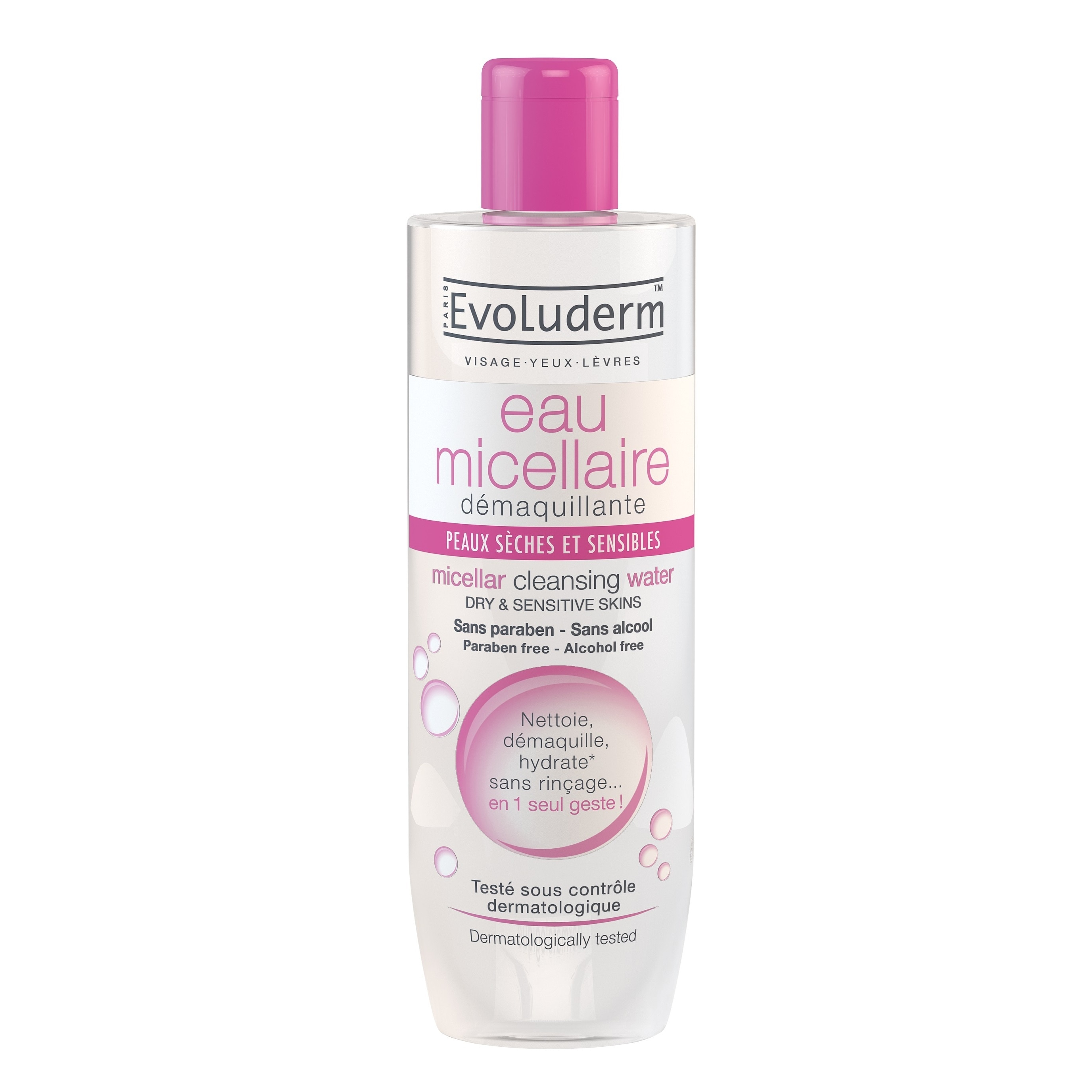 Micellar Cleansing Water, Dry & Sensitive Skin 250ml