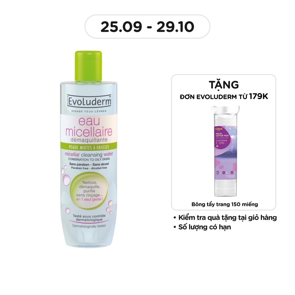 Micellar Cleansing Water, Oily Skin 250ml