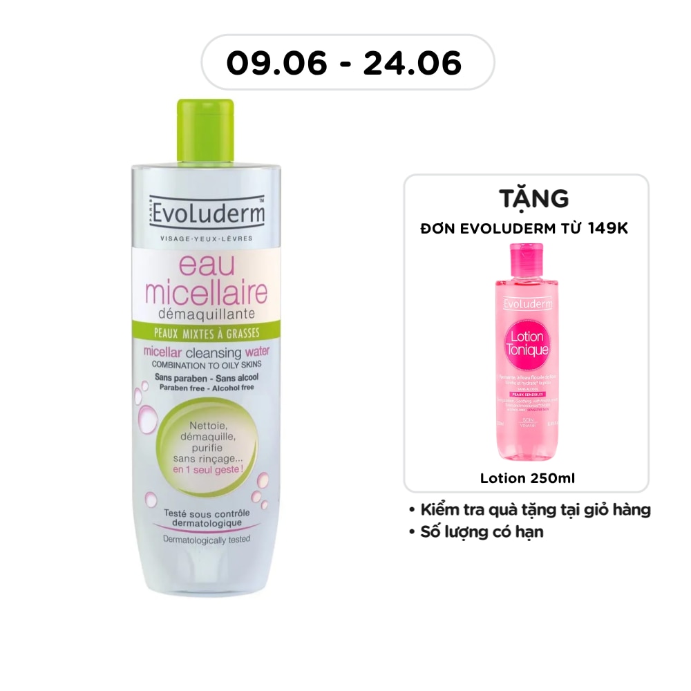 Micellar Cleansing Water, Oily Skin 500ml