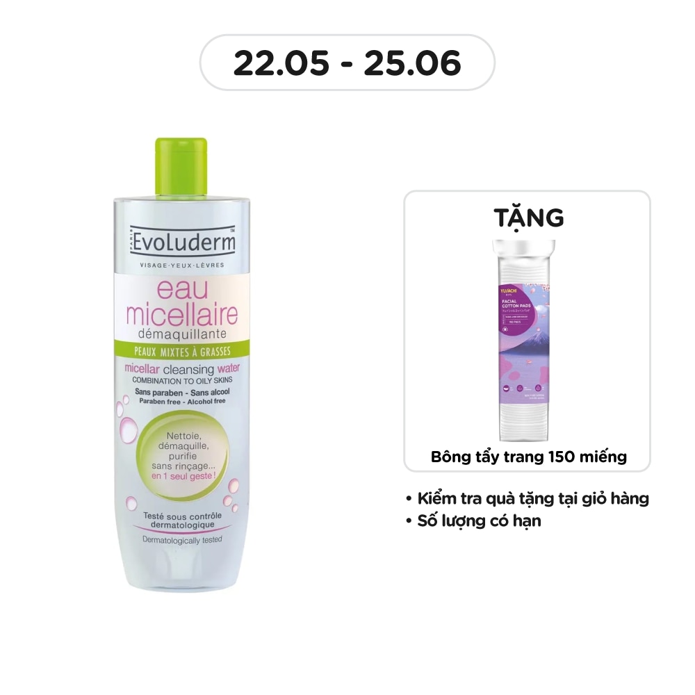 Micellar Cleansing Water, Oily Skin 500ml