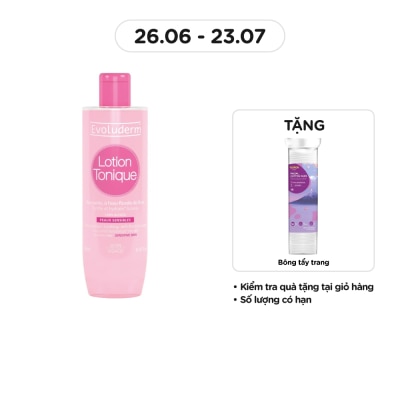 EVOLUDERM Nước Hoa Hồng Evoluderm Cho Da Nhạy Cảm 250ml