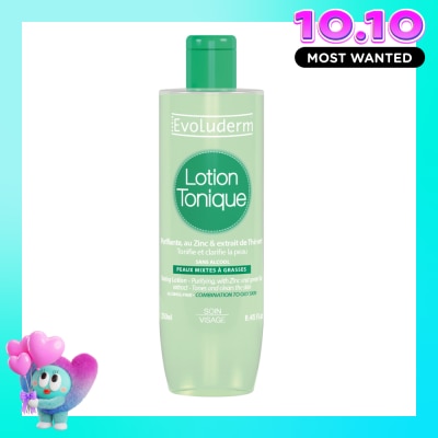 EVOLUDERM Nước Hoa Hồng Evoluderm Cho Da Hỗn Hợp, Nhờn 250ml image