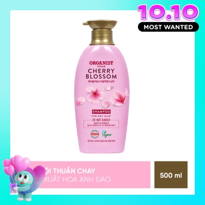 ORGANIST Dầu Gội Organist Hoa Anh Đào Dưỡng Ẩm 500ml image