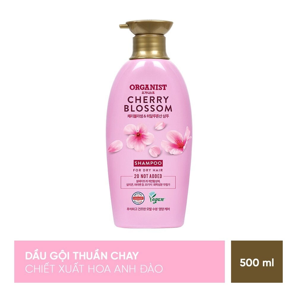 Organist Shampoo Cherry Blossom Hydrating 500ml