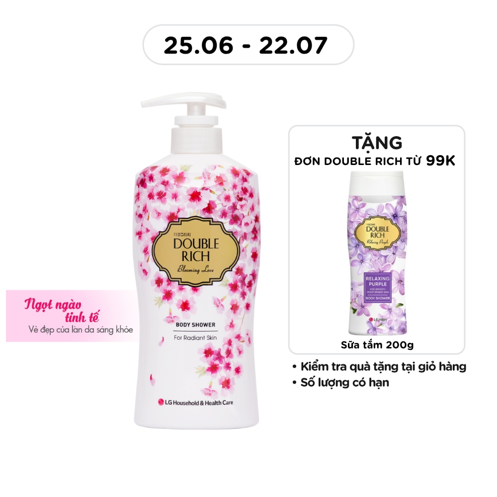 Sữa Tắm Double Rich Hoa Anh Đào 550g