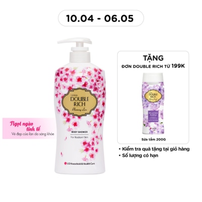 DOUBLE RICH - Sữa Tắm Double Rich Hoa Anh Đào 550g