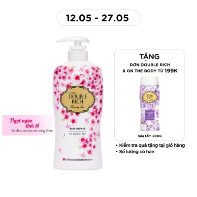DOUBLE RICH - Blooming Love Body Shower 550g