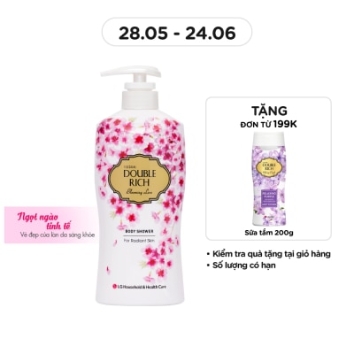 DOUBLE RICH - Sữa Tắm Double Rich Hoa Anh Đào 550g