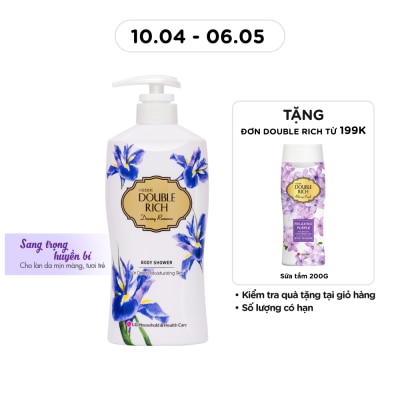DOUBLE RICH - Sữa Tắm Double Rich Hoa Iris 550g