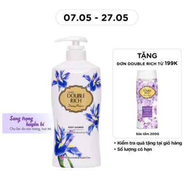 DOUBLE RICH - Sữa Tắm Double Rich Hoa Iris 550g
