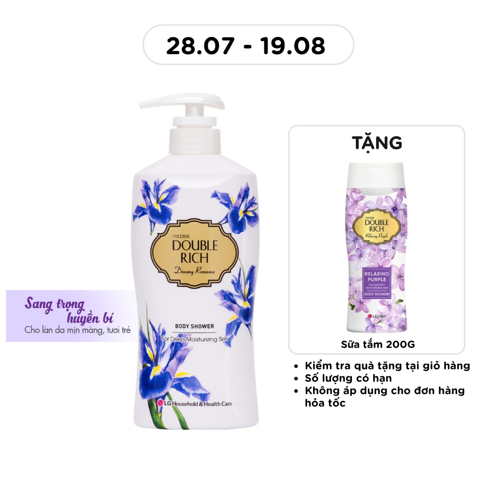 Sữa Tắm Double Rich Hoa Iris 550g