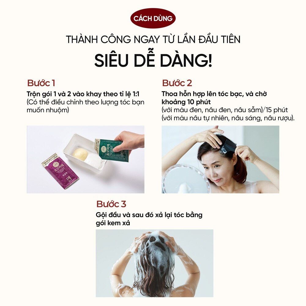 Nhuộm Reen Heukmobichaek Oriental Black