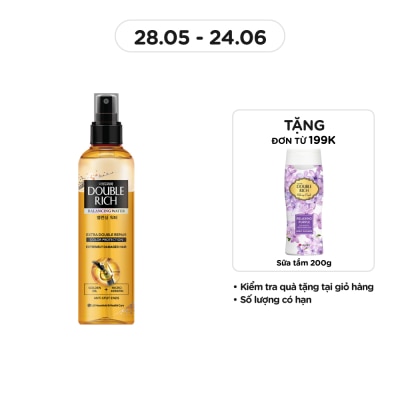 DOUBLE RICH - Nước Dưỡng Tóc Double Rich Óng Mượt 120ml
