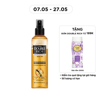 DOUBLE RICH - Nước Dưỡng Tóc Double Rich Óng Mượt 250ml