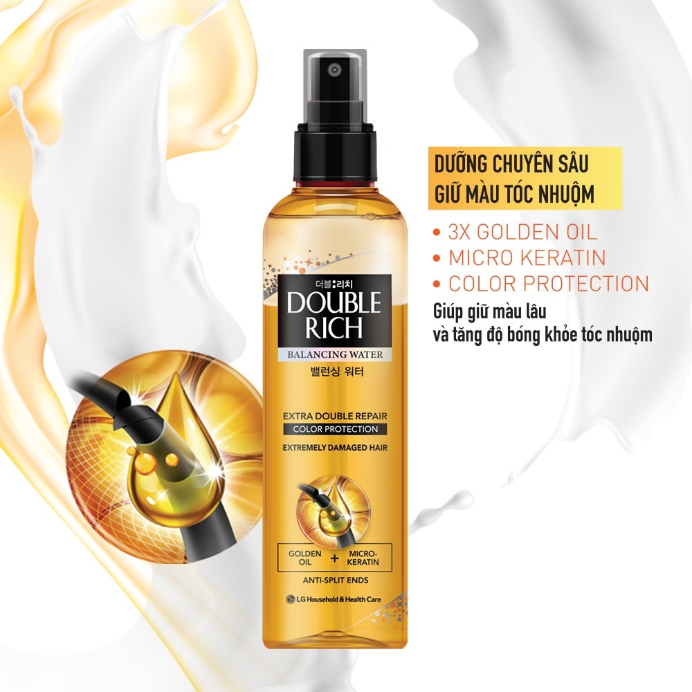 Nước Dưỡng Tóc Double Rich Óng Mượt 250ml