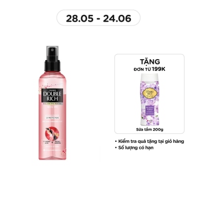 DOUBLE RICH - Nước Dưỡng Tóc Double Rich Phục Hồi (Hồng) 120ml