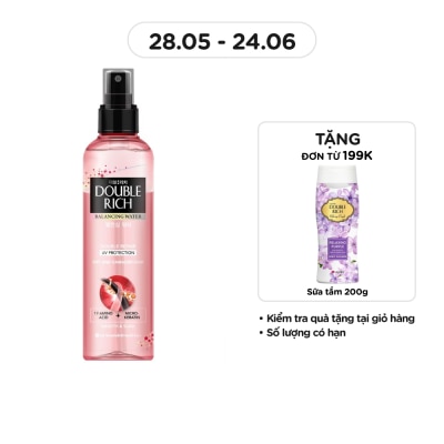 DOUBLE RICH - Nước Dưỡng Tóc Double Rich Phục Hồi (Hồng) 250ml