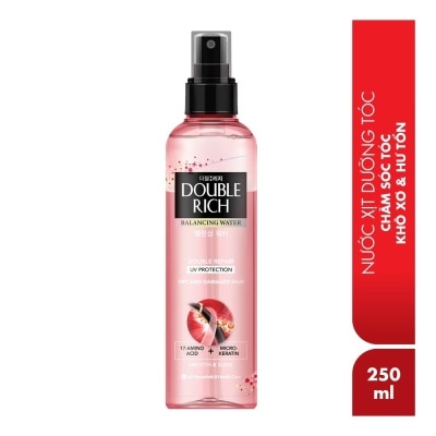 DOUBLE RICH Nước Dưỡng Tóc Double Rich Phục Hồi (Hồng) 250ml