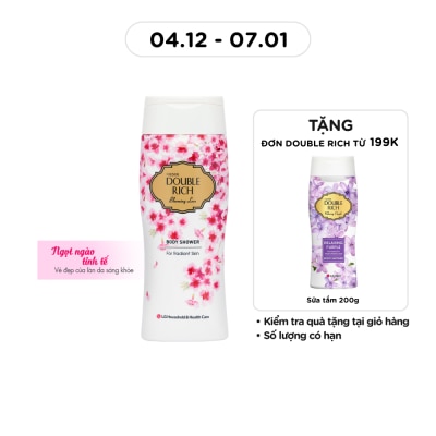 DOUBLE RICH Sữa Tắm Double Rich Hoa Anh Đào 200g