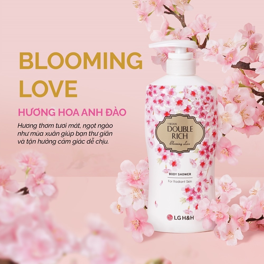 Sữa Tắm Double Rich Hoa Anh Đào 800g