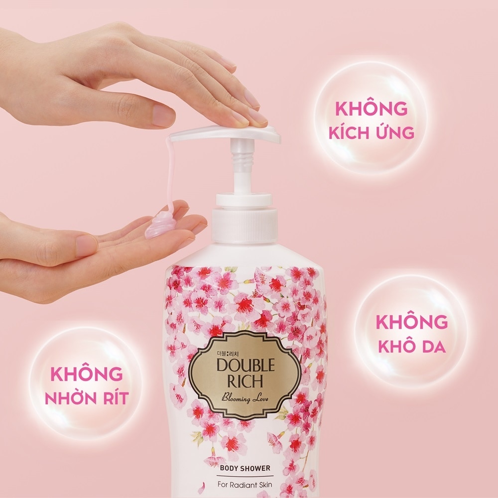 Sữa Tắm Double Rich Hoa Anh Đào 800g