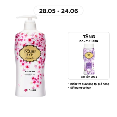 DOUBLE RICH - Sữa Tắm Double Rich Hoa Anh Đào 800g