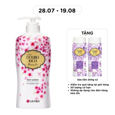 DOUBLE RICH - Sữa Tắm Double Rich Hoa Anh Đào 800g image