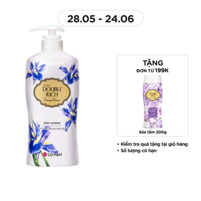 DOUBLE RICH - Sữa Tắm Double Rich Hoa Iris 800g