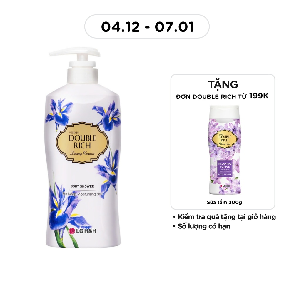 Sữa Tắm Double Rich Hoa Iris 800g