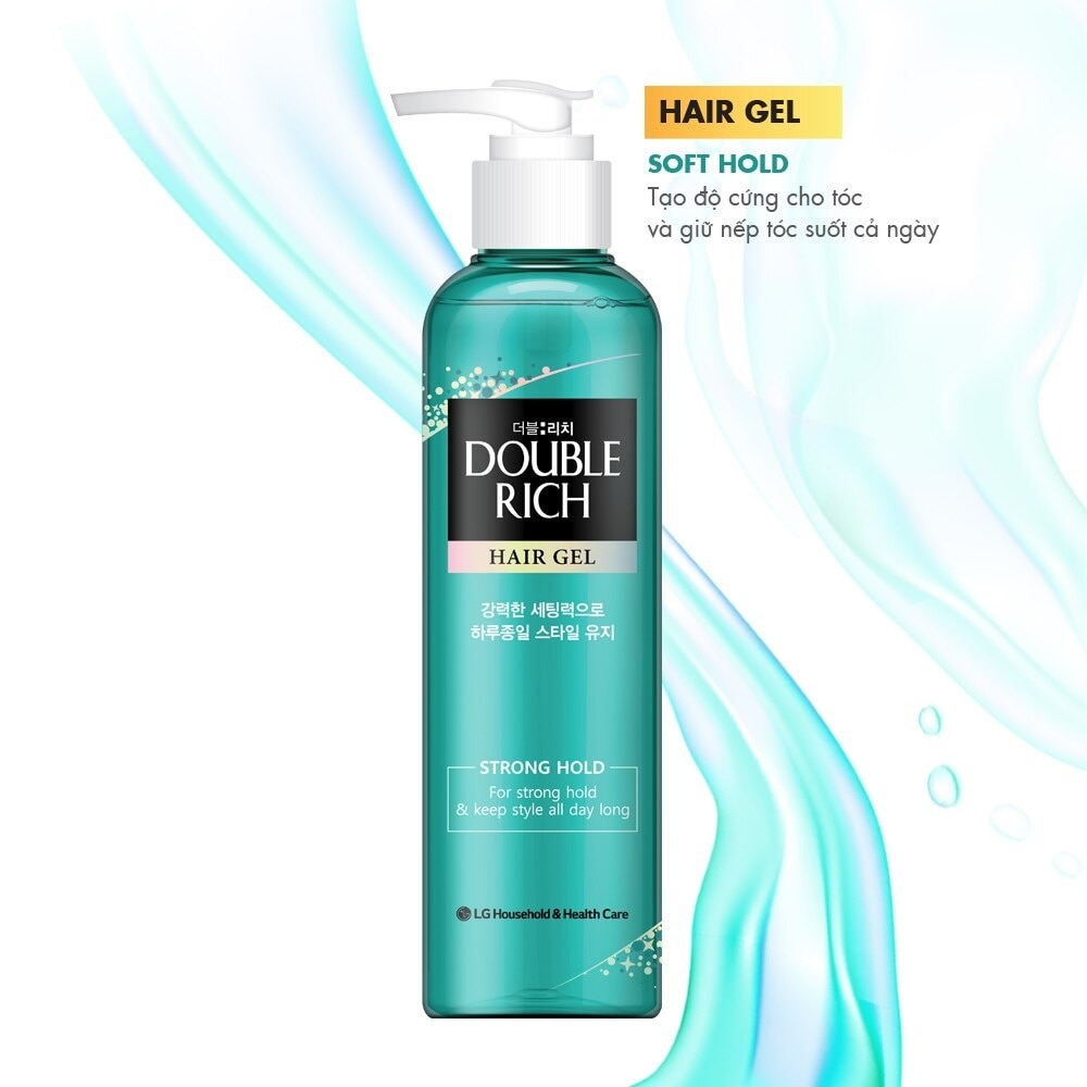 Double Rich Hair Gel Hard Hold 250ml