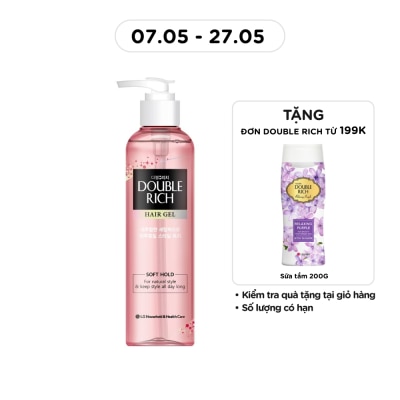 DOUBLE RICH - Gel Dưỡng Tóc Double Rich Soft 250ml