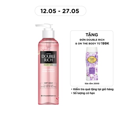 DOUBLE RICH - Hair Gel Soft Hold 250ml