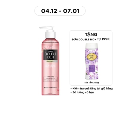 DOUBLE RICH Hair Gel Soft Hold 250ml