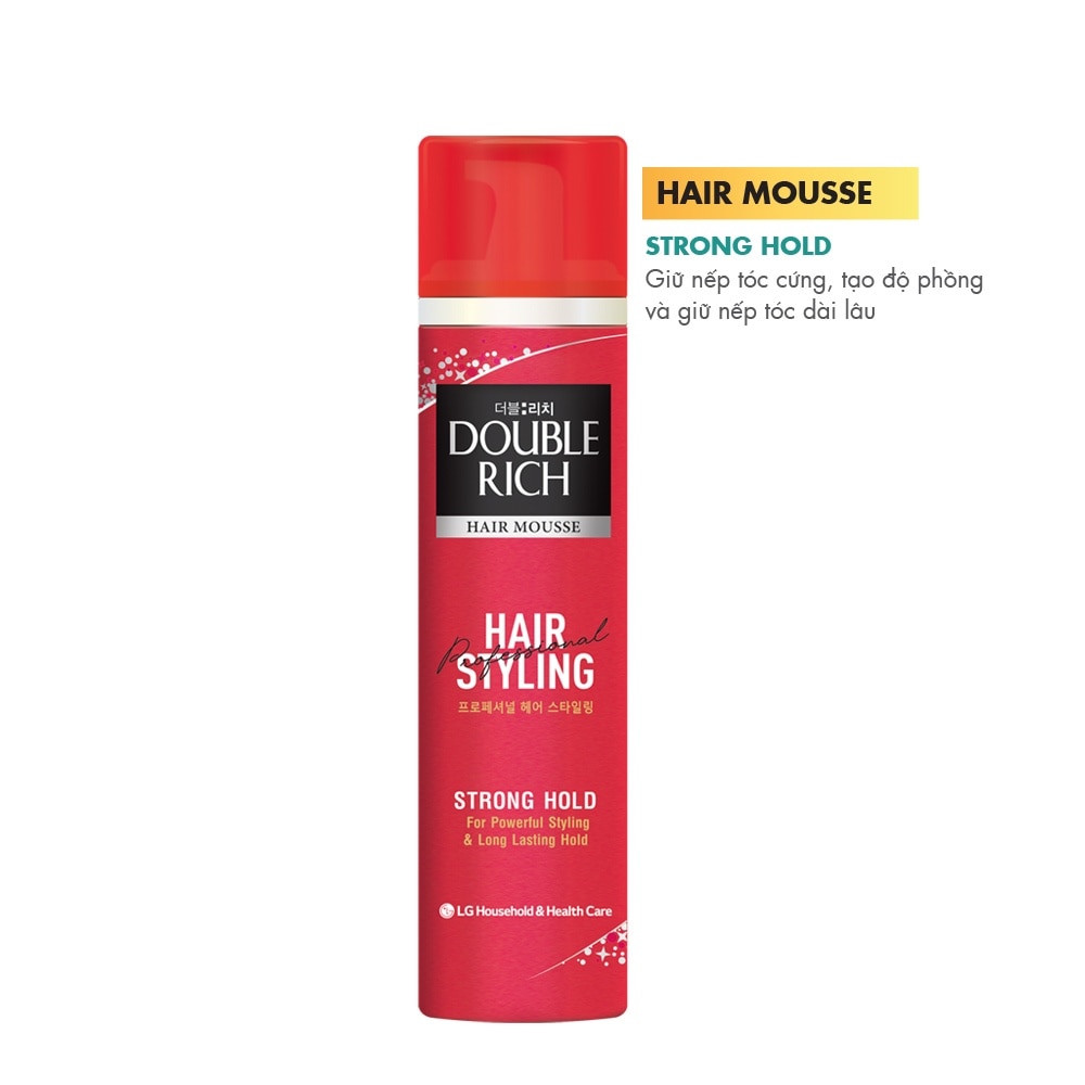 Mousse Dưỡng Tóc Double Rich Hard 150ml