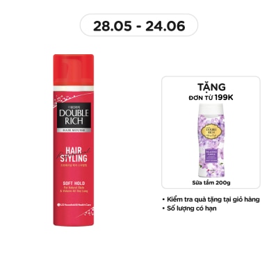 DOUBLE RICH - Hair Mousse Soft Hold 150ml