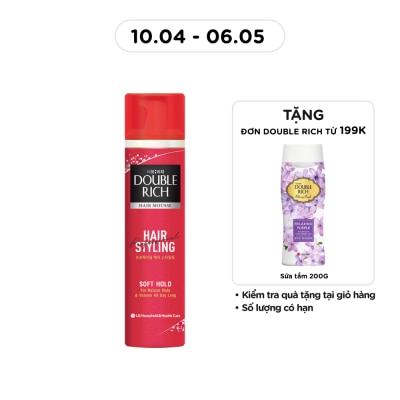 DOUBLE RICH - Hair Mousse Soft Hold 150ml