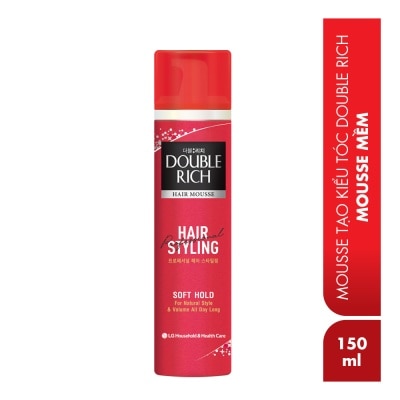 DOUBLE RICH Hair Mousse Soft Hold 150ml